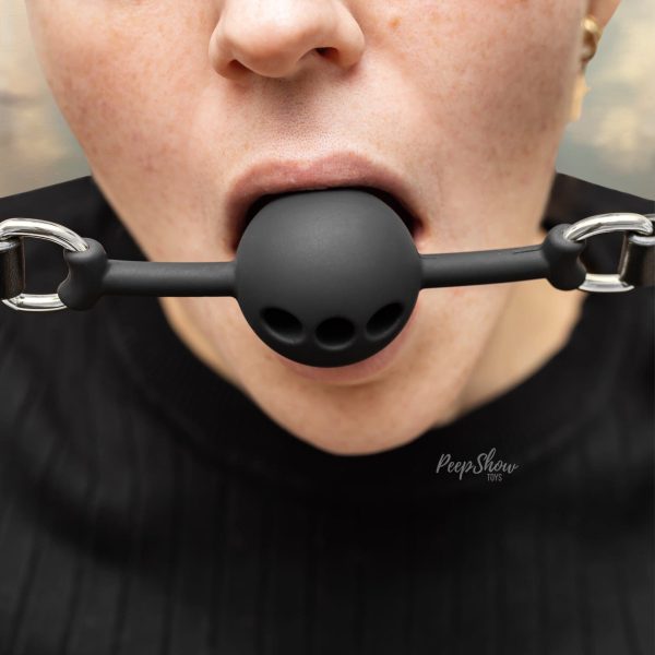 Breathable Silicone Ball Gag by Peepshow Toys