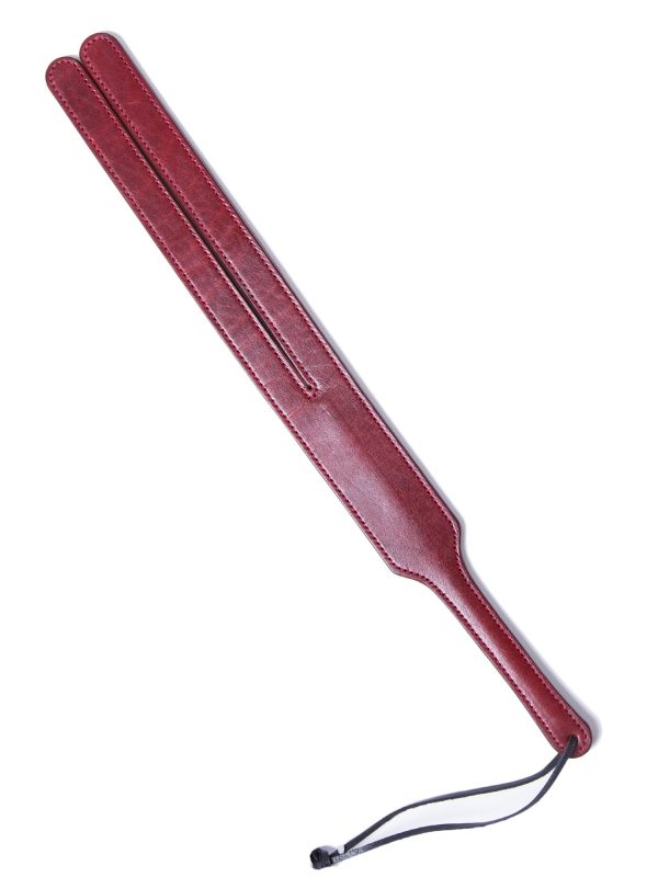 Deluxe Burgundy Two Finger Tawse