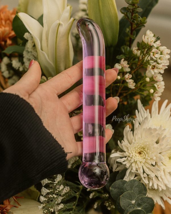 6.75" Purple G-Spot Tickler by Gläs