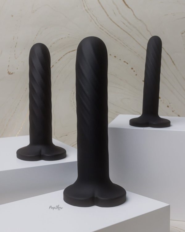 Blush Temptasia Twist Kit Silicone Suction Cup Dildos, Set of Three
