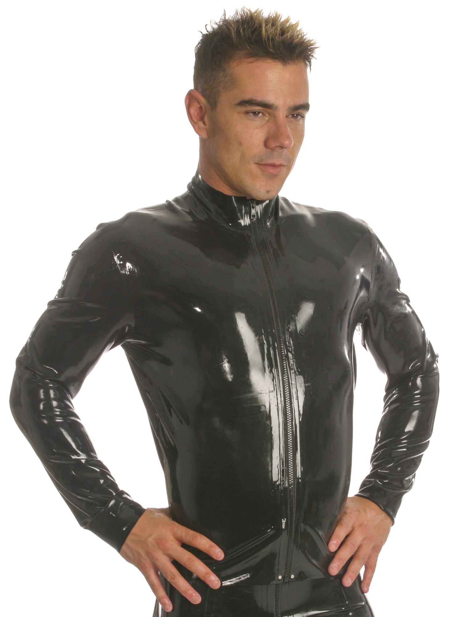 Zip Latex Jacket