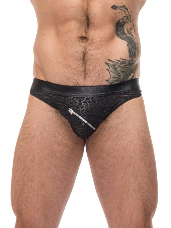 Briefs with Front and Back Zip