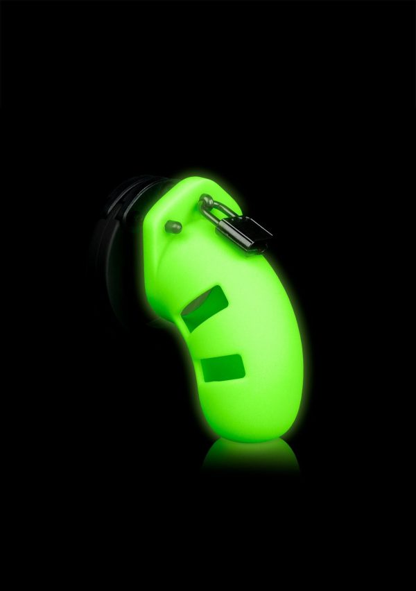 Glow in the Dark 3.5 Inch Chastity Cage