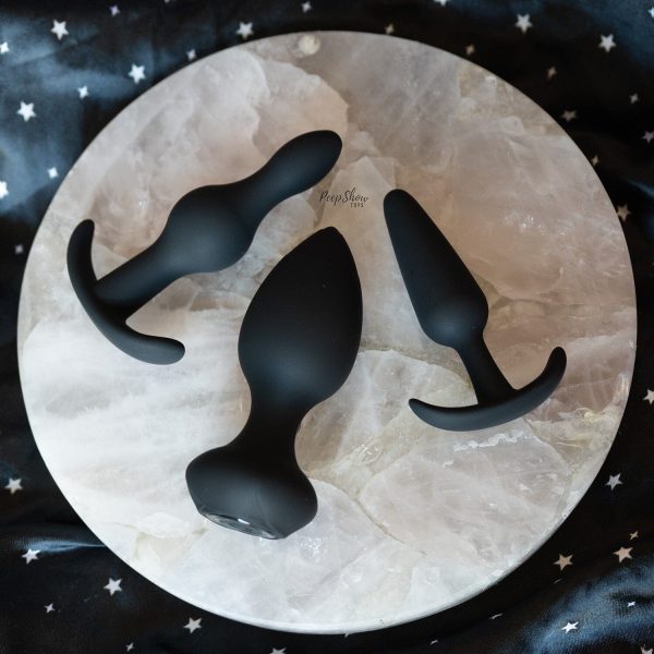 Anal Explorer Collection - 3 Silicone Butt Plugs