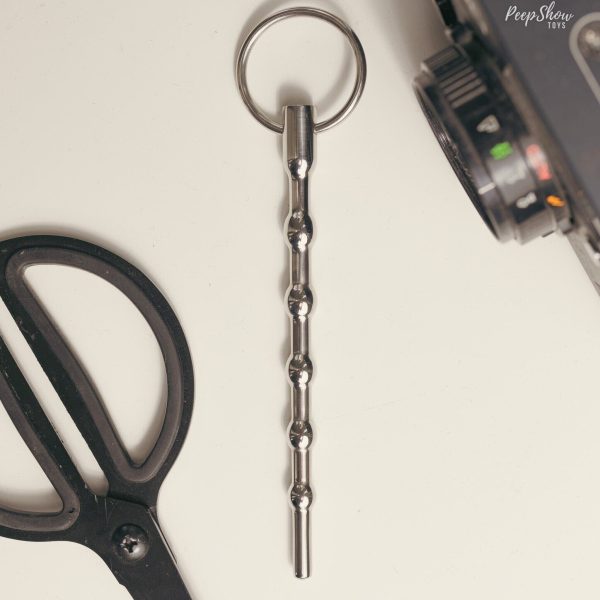 Beaded Urethral Sound, 4.5-Inch Stainless Steel