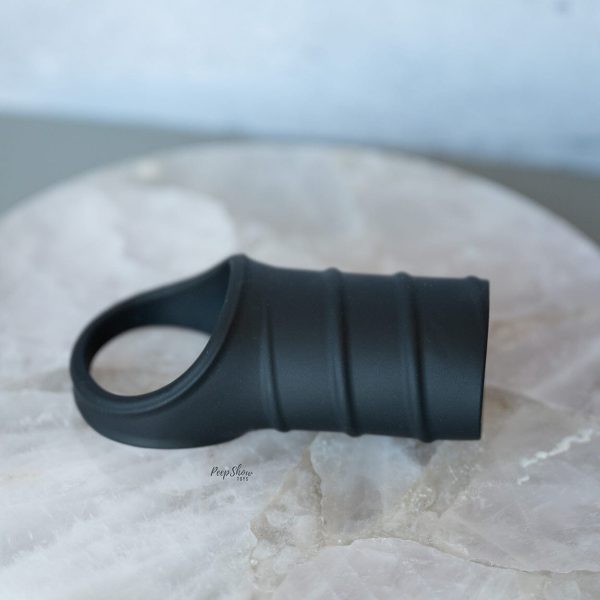 Levelz Silicone Cock Ring & Ribbed Sleeve