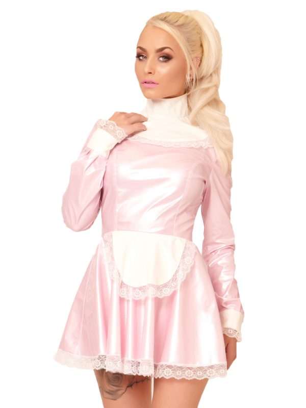 Pink PVC Melody Maid Dress