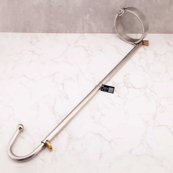 Collar to Anal Hook - Forced bondage