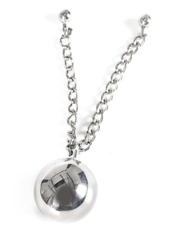 40mm Steel Love Balls with Double Chain