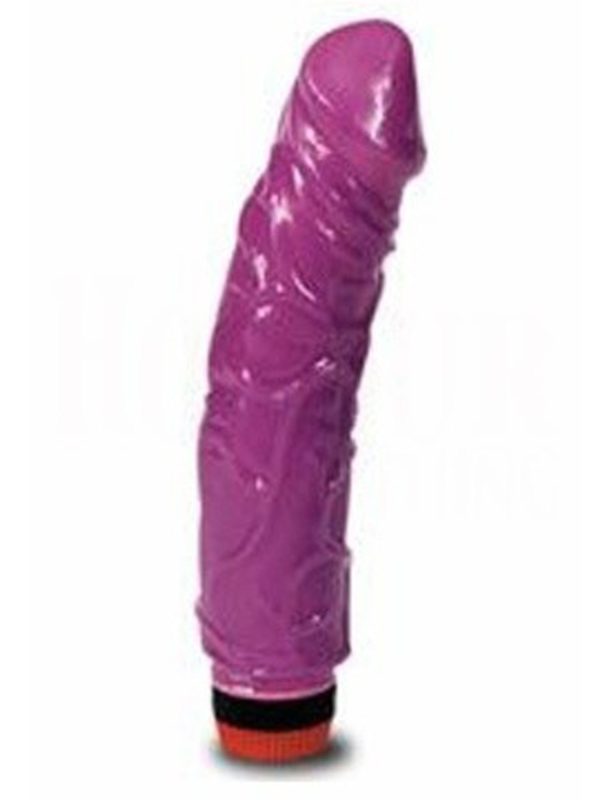 Shining 8.5 Inch Lavender Vibrator